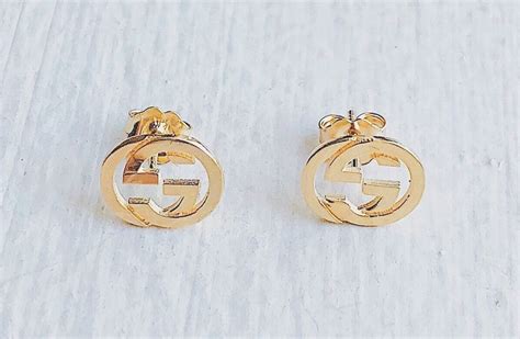 gucci earrings etsy|Gucci orecchini earrings.